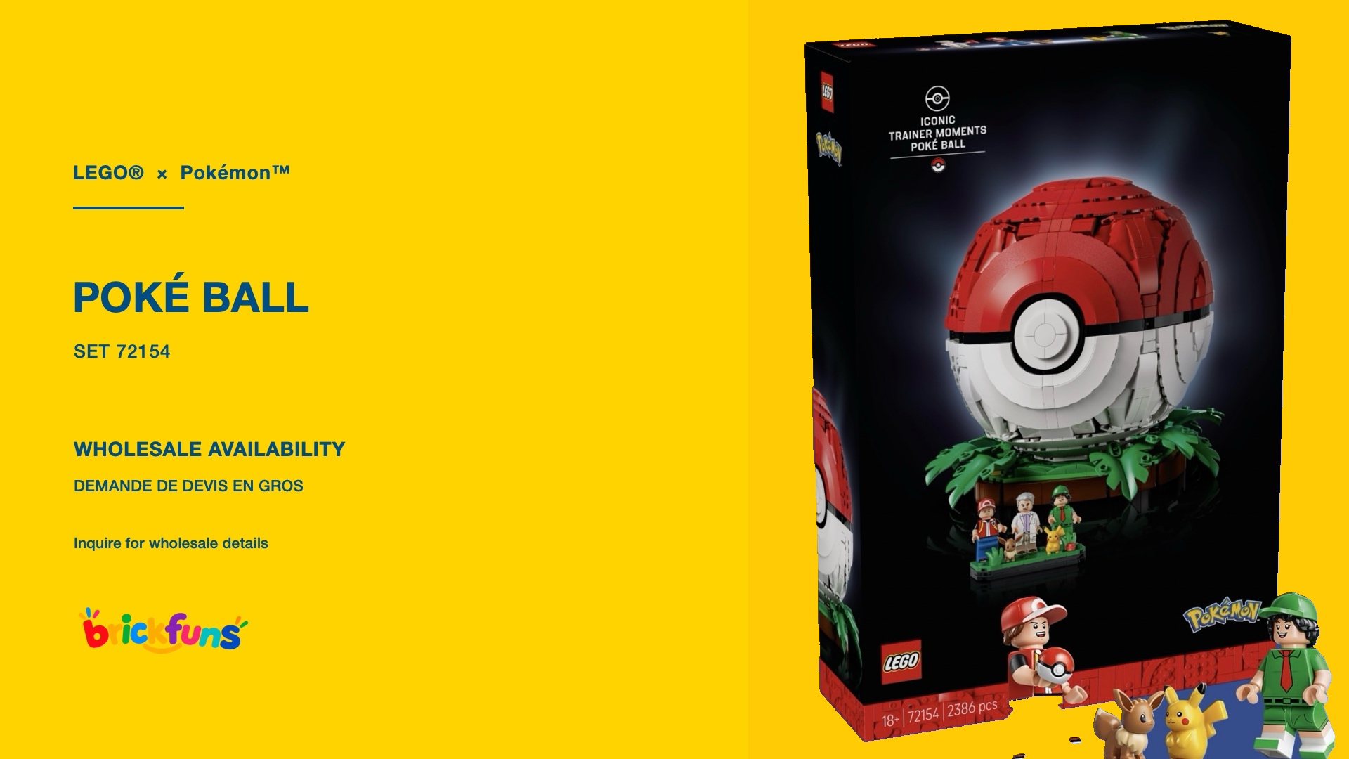 LEGO Pokémon Poké Ball 72154